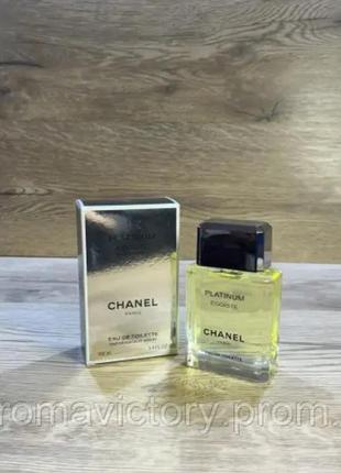 Chanel egoiste platinum 100 мл