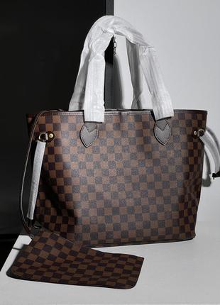 Сумка шоппер в стилі louis vuitton