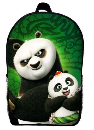 Рюкзак панда кунг-фу детский (gear bag kf mini 04) черный, 29 х 21 х 9 см