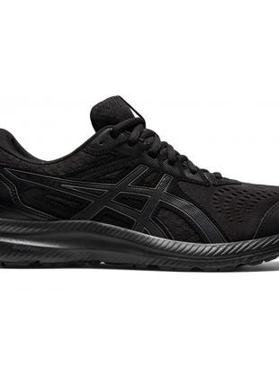 Чоловічі кросівки asics gel-contend 8 чорний, сірий 46.5 spu1011b492-001 46.5