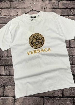 Мужская футболка versace/ стильная мужская футболка versace