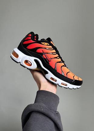 Мужские кроссовки nike air max tn plus black/orange