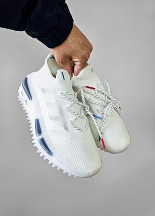 Adidas nmd s1 white\blue