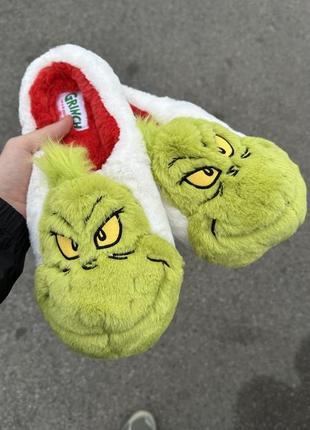 Квмнатні капці grinch5 фото