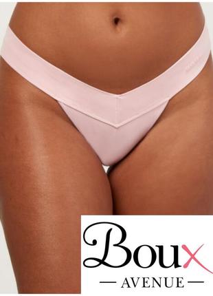 Високі стрінги boux avenue v-подібної форми, pink, р. l