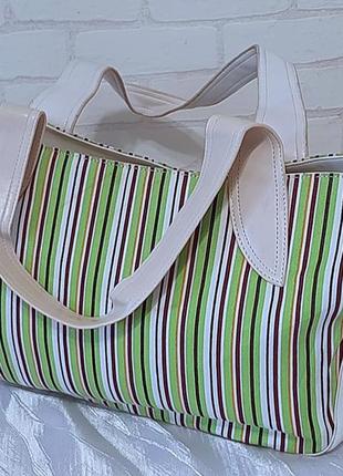 Женская стильная  сумка ,можно использовать ,как сумка шопер,как пляжная сумка ,как повседневная