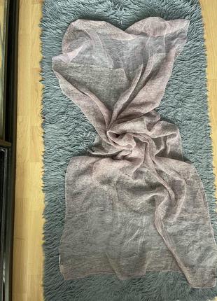 Шарф max mara из мохера и шелка