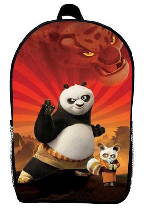 Рюкзак панда кунг-фу детский (gear bag kf mini 011) черный, 29 х 21 х 9 см