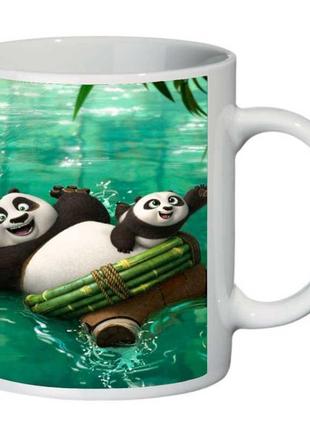 Чашка панда кунг-фу (кружка supercup pkh 004)