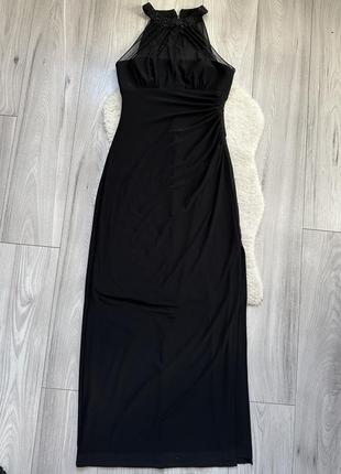Сукня вечірня ralph lauren у грецькому стилі з сіткою збірками плаття