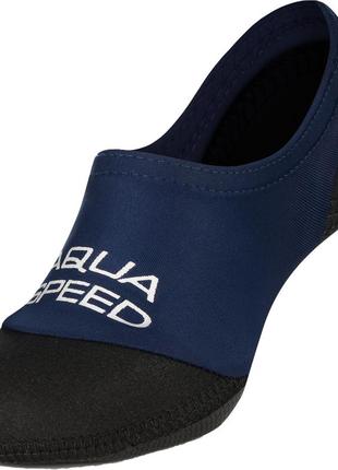 Носки для бассейна aqua speed neo socks 6845 (177-10) 38-39 черно-синий (5908217668479)