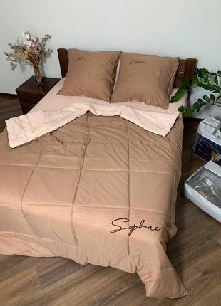 Постільна білизна з літньою ковдрою 🥰 люкс якість: 100% котон