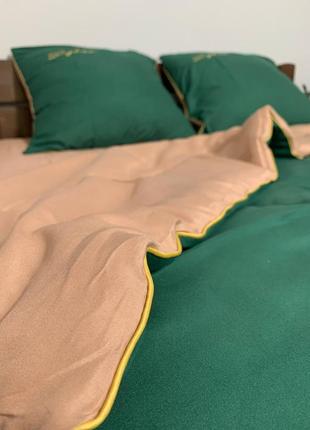 Постільна білизна з літньою ковдрою 🥰 люкс якість: 100% котон