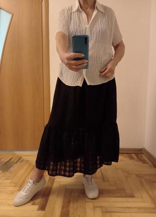 Классная тонкая, легкая юбка, размер 28