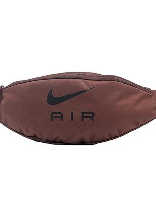 Мужская сумка nike nk heritage waistpack - nk air коричневый one size (dr6271-227)
