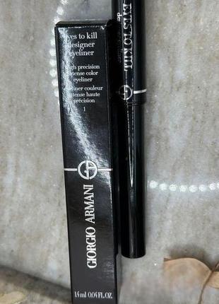 Підводка-лайнер для очей armani maestro liquid eye liner