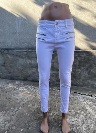 Новые белые джинсы skinny