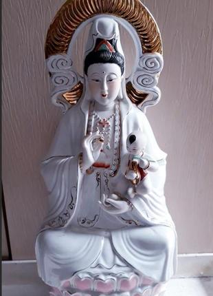Культовая статуэтка богини гуань инь, 65 см