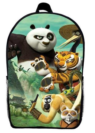 Рюкзак панда кунг-фу детский (gear bag kf mini 014) черный, 29 х 21 х 9 см