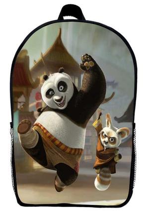 Рюкзак панда кунг-фу детский (gear bag kf mini 05) черный, 29 х 21 х 9 см