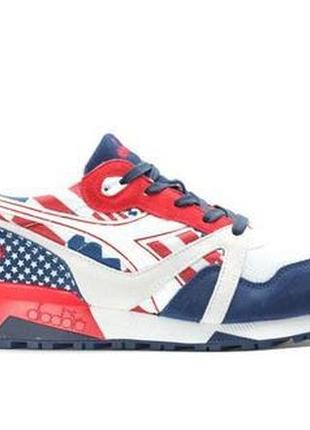 Кроссовки diadora n900 flag usa c5866 blue/white размер 40 eu/ 6,5 us w/ стелька 25 см.