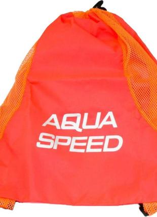 Рюкзак aqua speed mesh back pack 6097 45x30 cм оранжевый (5908217660978)