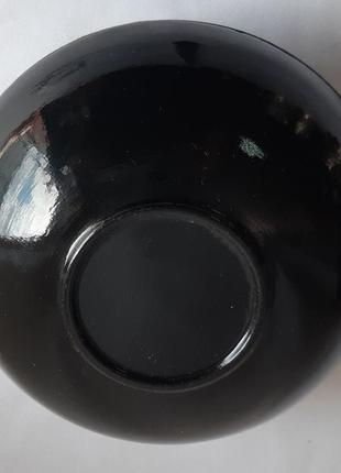 Шкатулка круглая деревянная, стиль маркетри