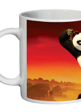 Чашка панда кунг-фу (кружка supercup pkh 007)