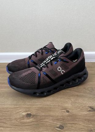 Бігові кросівки on running cloudsurfer black cobalt sneakers