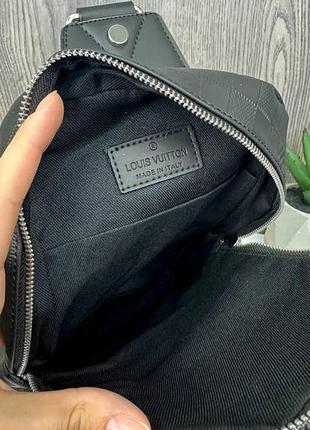 Модна чоловіча сумка-слінг на груди, сумка-слінг месенджер бананка4 фото