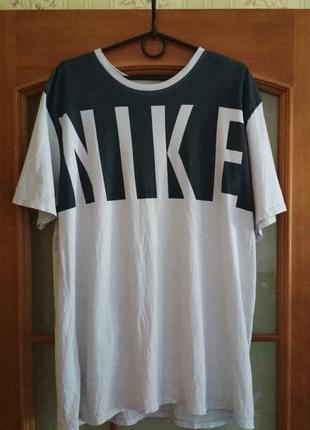 Мужская футболка nike (l-xl) оригинал редкая