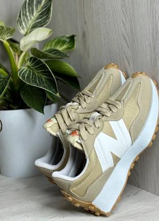 Кросівки new balance жіночі 327 beige