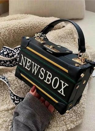 Сумка чемоданчик валізка ньюз бег news bag