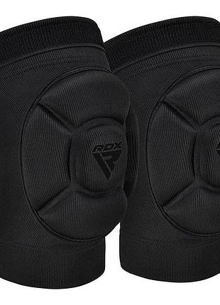 Наколінники спортивні rdx hosiery knee foam k5 black/black s (пара)