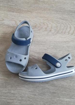 Босоножки сандалии кроксы crocs c8 25 размер