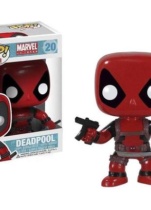 Фигурка funko "pop" марвел: дэдпул с оружием (9,6 см) 3052