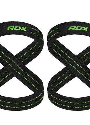 Силові ремені prdx gym lifting 8 figure straps army green m