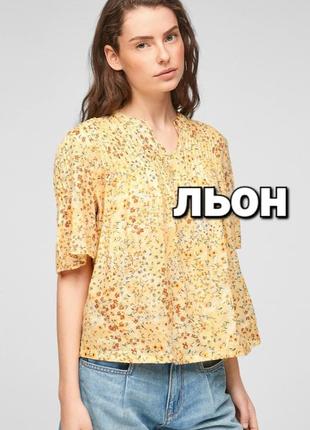 Новая льняная блуза,туника