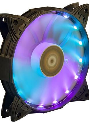 Вентилятор frime iris led fan 16led rgb hub (flf-hb120rgbhub16)