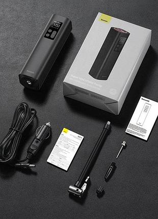 Компрессор (насос) для шин baseus super mini inflator pump 4