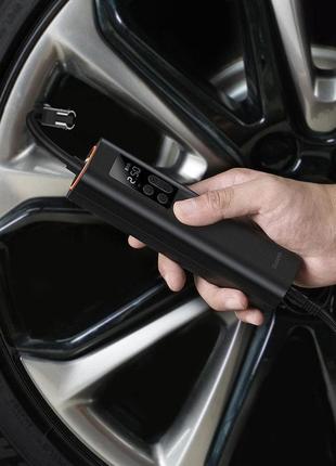 Компрессор (насос) для шин baseus super mini inflator pump 9