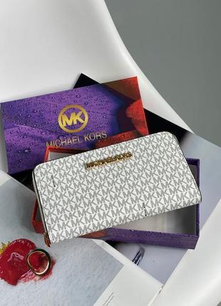 Кошелек michael kors wallet white