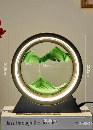 Декоративная 3d лампа-ночник chill light с аккумулятором 3000 мач