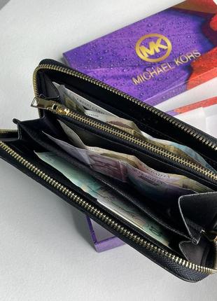 🔥 кошелек michael kors wallet blue3 фото