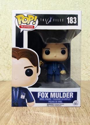 Фігурка funko pop фокс малдер - fox mulder №183 секретні матеріали the x-files