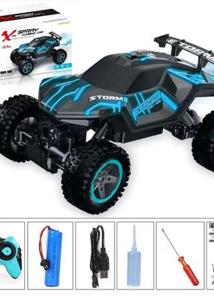 Машинка позашляховик на керуванні storm 4wd suv x-spray climbing car