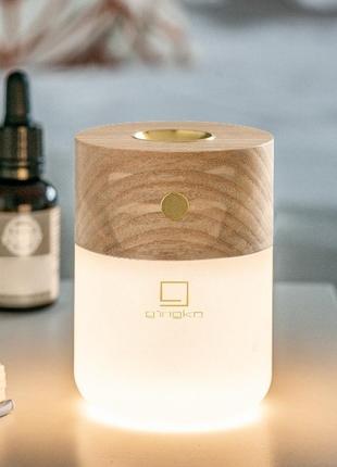 Лампа-дифузор з акумулятором gingko smart diffuser lamp white ash (великобританія)