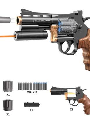 Іграшковий револьвер battle eagle s357 revolver