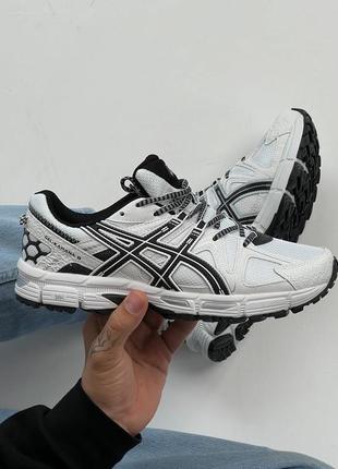 Asics gel kahana 8 white black  plasc002