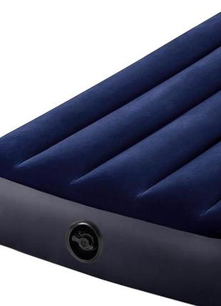 Надувний матрац intex 64756 air bed durabeam classic cot-size 191 х 76 х 25 см